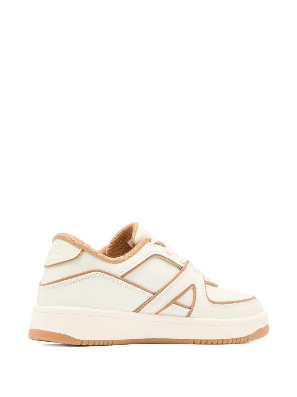 Apl Athletic Propulsion Labs Cutout Leather Sneakers In White