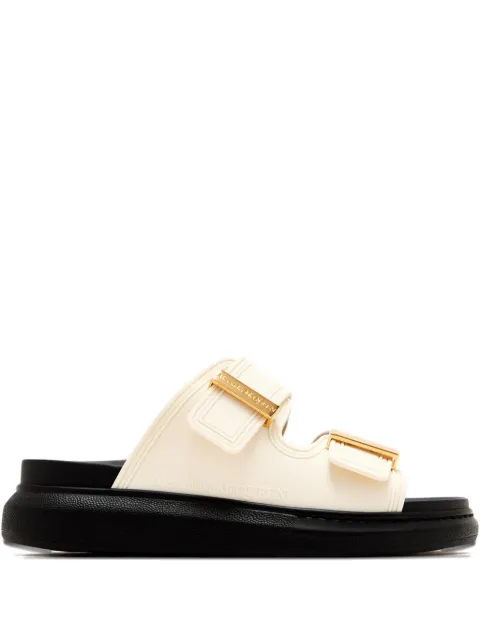 Alexander McQueen hybrid buckle strap sandals