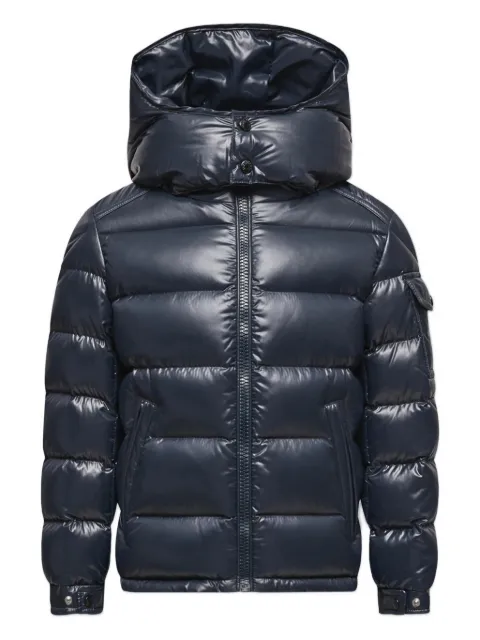 Moncler Enfant hooded padded jacket