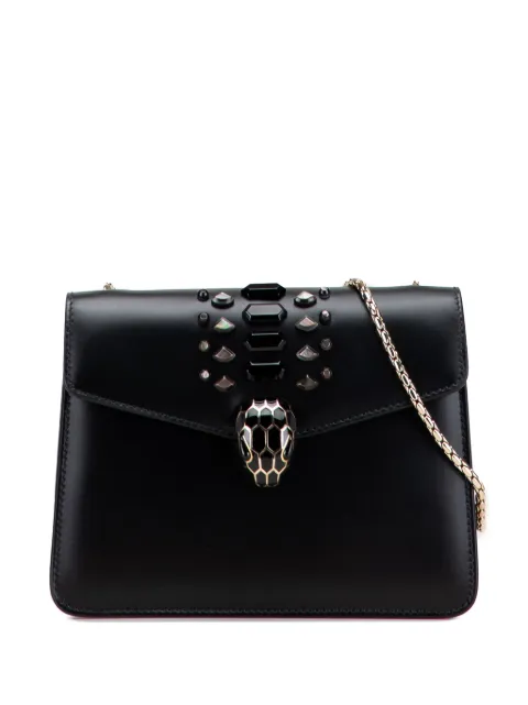 Bvlgari Pre-Owned bolsa crossbody Serpenti Forever de piel de becerro con apliques 2020-2025