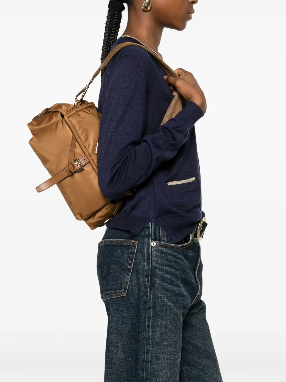 Prada triangle-logo cross body bag | Image 2