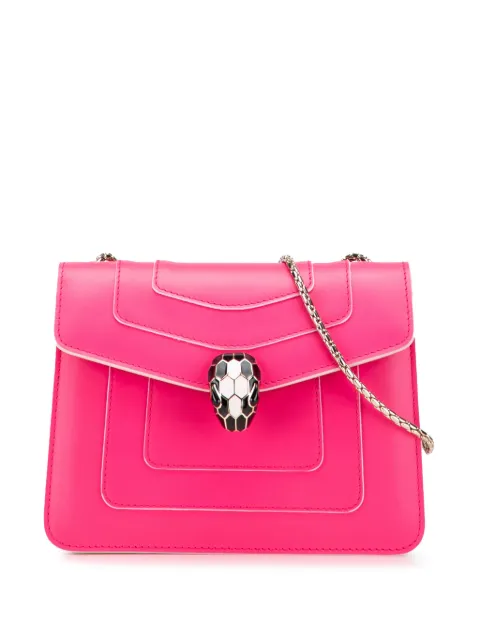 Bvlgari Pre-Owned bolsa crossbody Serpenti Forever cuadrada pequeña de piel 2010-2025