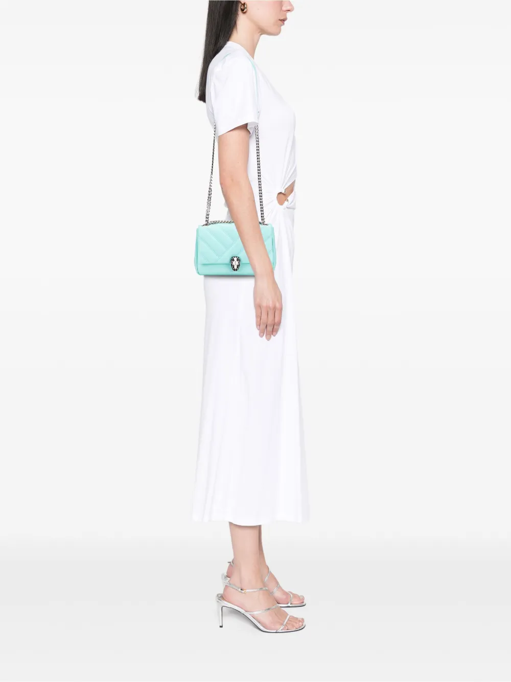 Bvlgari Pre-Owned 2021-2025 Leather Serpenti Cabochon Chain crossbody bag | Pre-Owned | Image 2