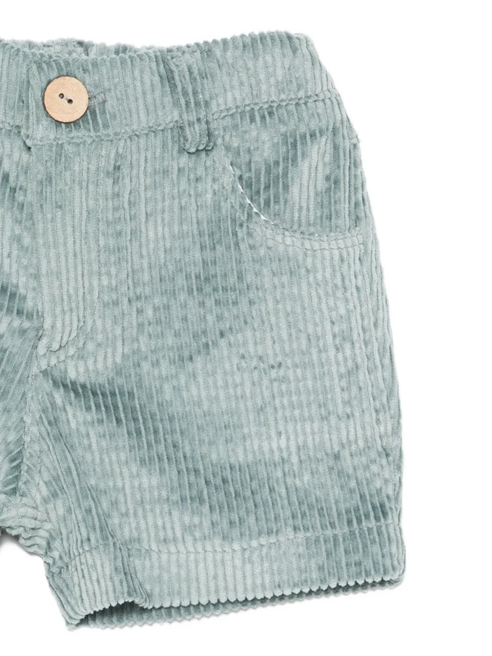 Paz Rodriguez Twee ribfluwelen shorts Beige