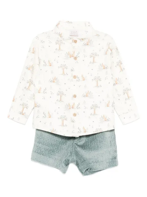 Paz Rodriguez corduroy shorts (set of two)