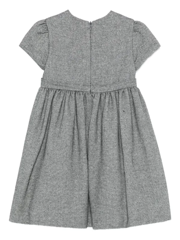 Il Gufo ヘリンボーン ワンピース | グレー | FARFETCH JP