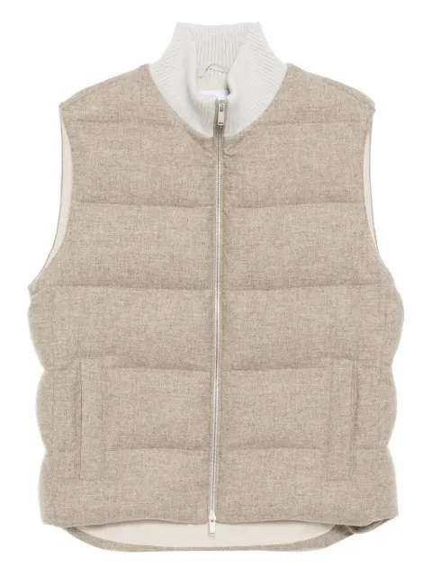 Lardini sleeveless down jacket