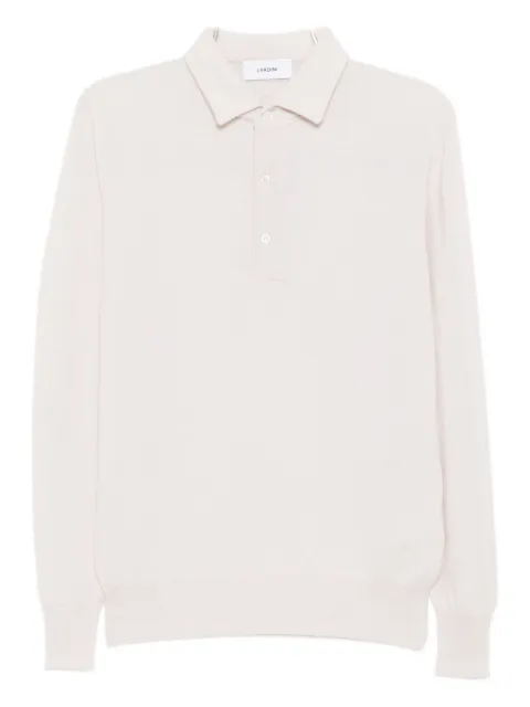 Lardini logo embroidered polo