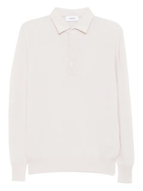 Lardini logo embroidered polo