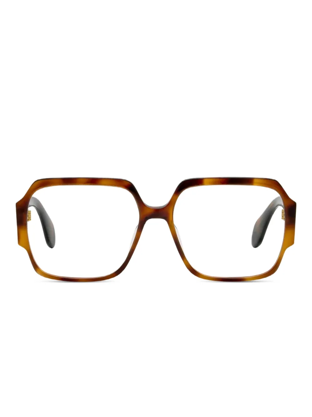 GIGI STUDIOS Neira square-frame glasses | Brown | Image 1