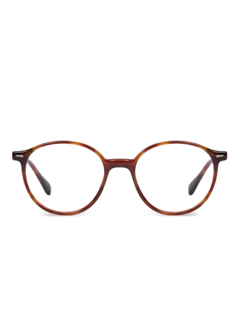 GIGI STUDIOS round-frame glasses | Brown | Image 1