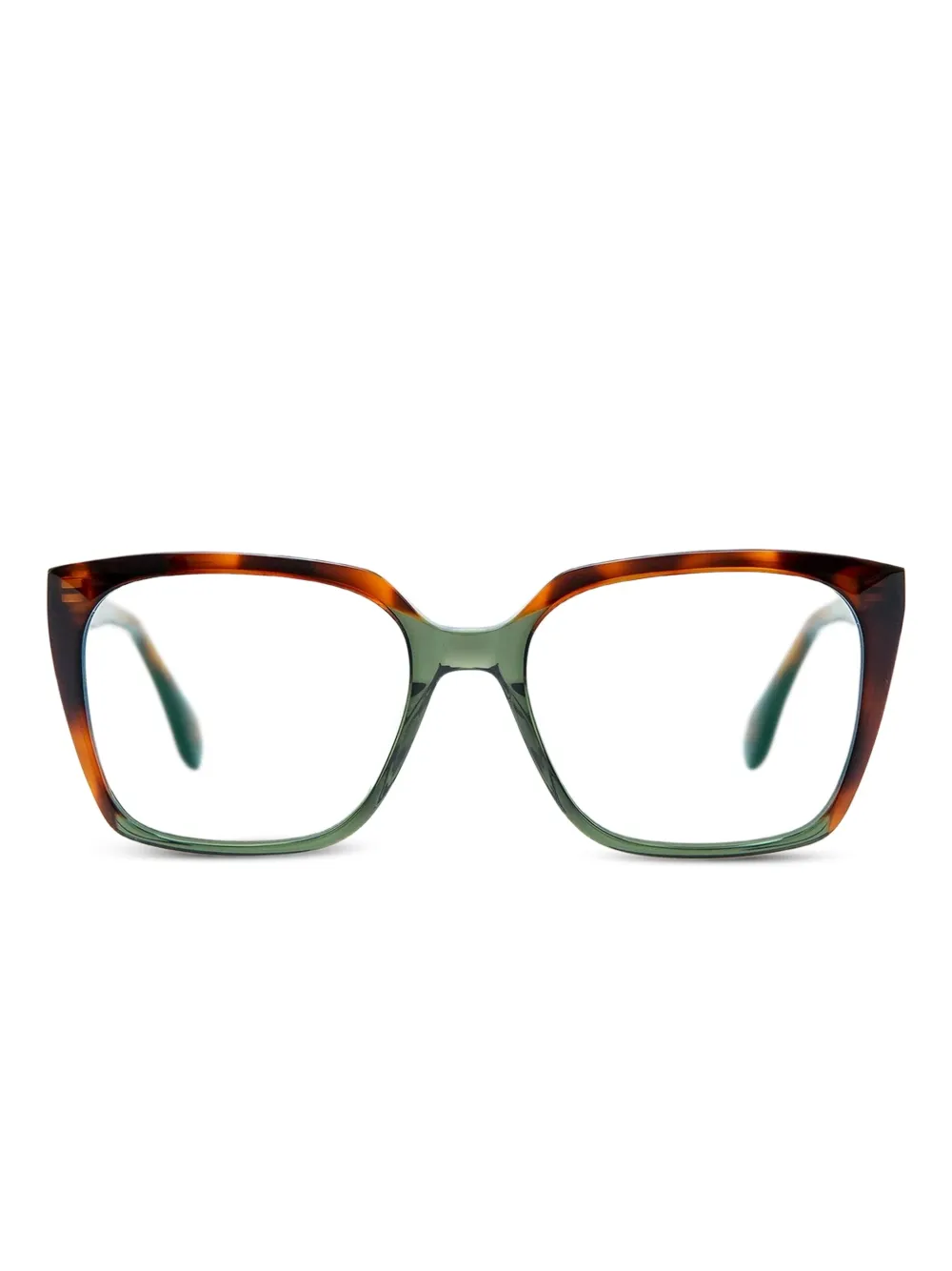 GIGI STUDIOS Ara square-frame glasses | Brown | Image 1