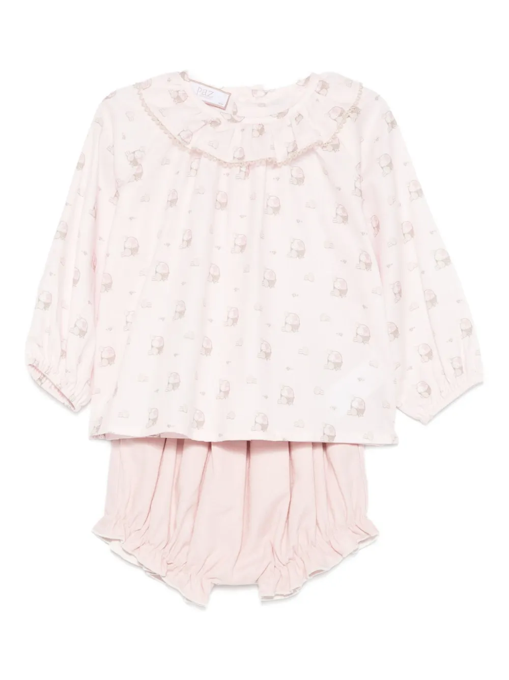 Paz Rodriguez cotton tracksuit | Pink | Image 1