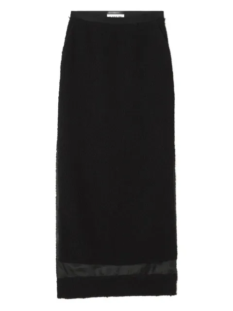 Lanvin falda texturizada