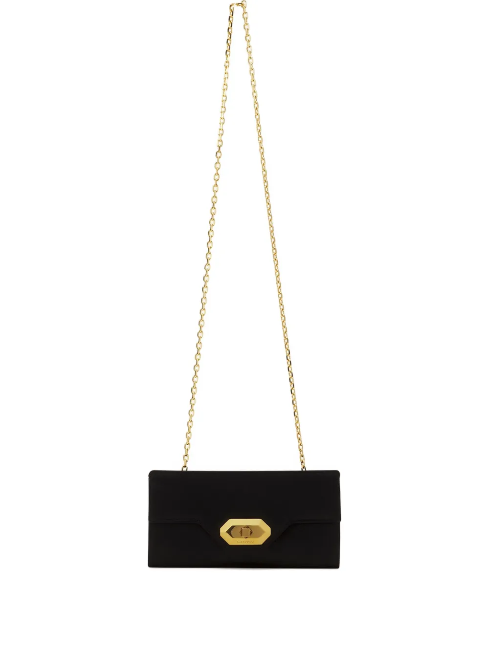 Lanvin Clutch con catena - Nero