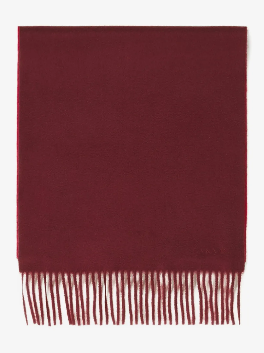 Lanvin mascada con flecos | rojo | Image 1