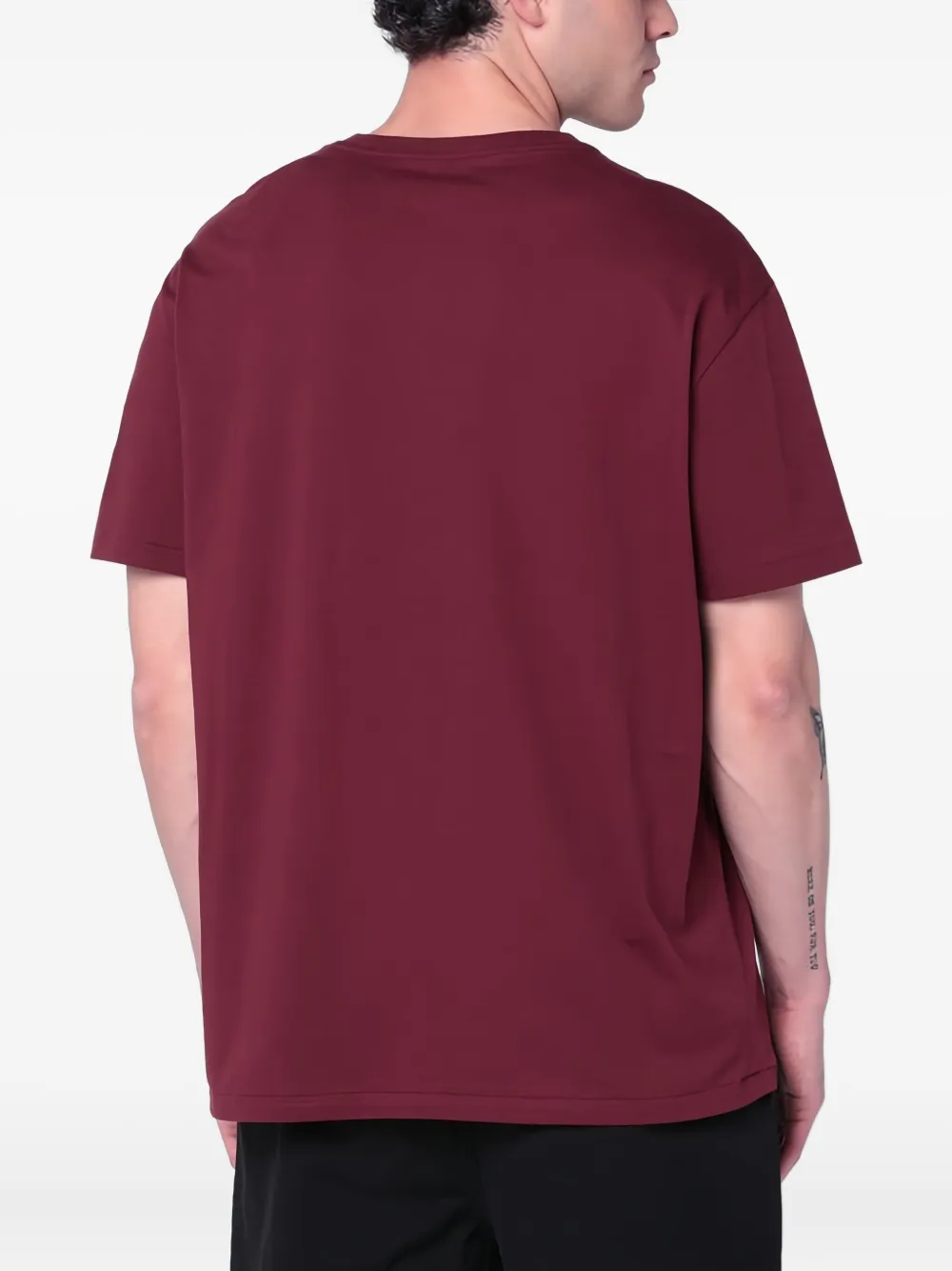 Polo Ralph Lauren T-shirt met zak en korte mouwen Rood
