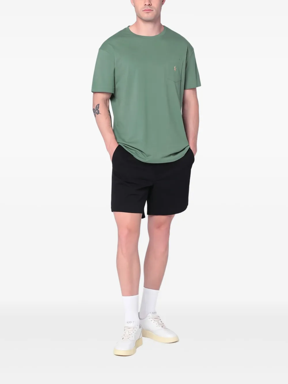 Polo Ralph Lauren T-shirt met zak en korte mouwen - Groen