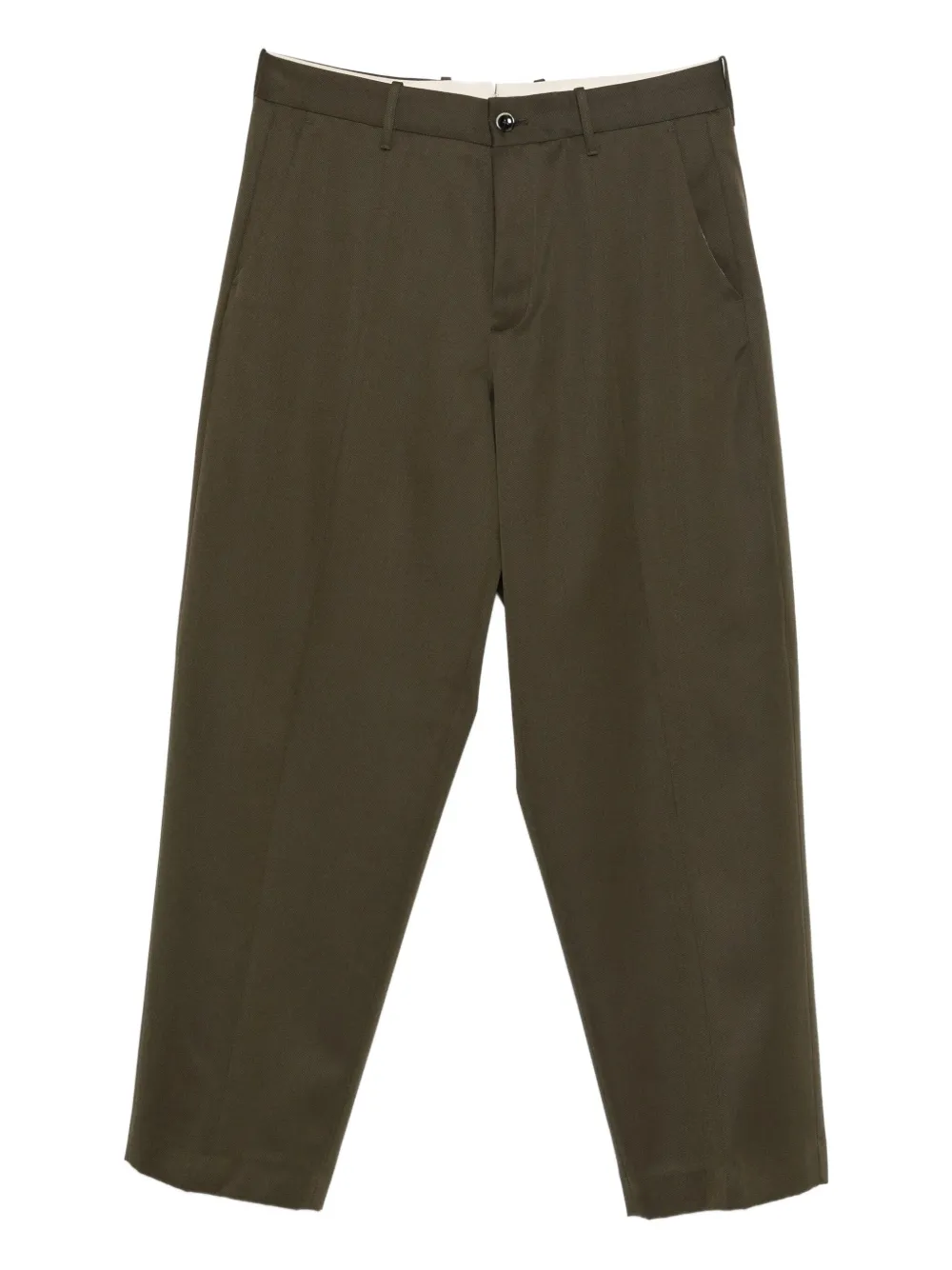 Nine In The Morning wide-leg trousers | Green | Image 1