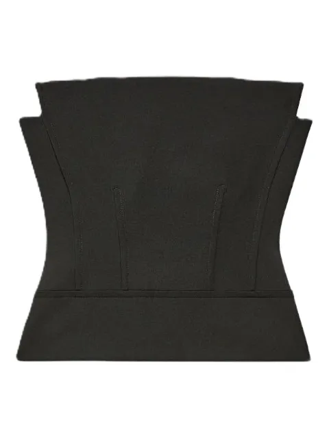 Another Tomorrow bustier strapless con paneles