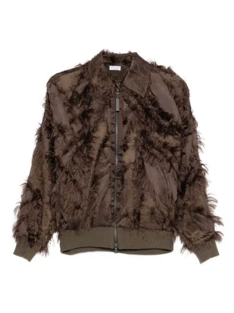 Brunello Cucinelli zip-fastening jacket