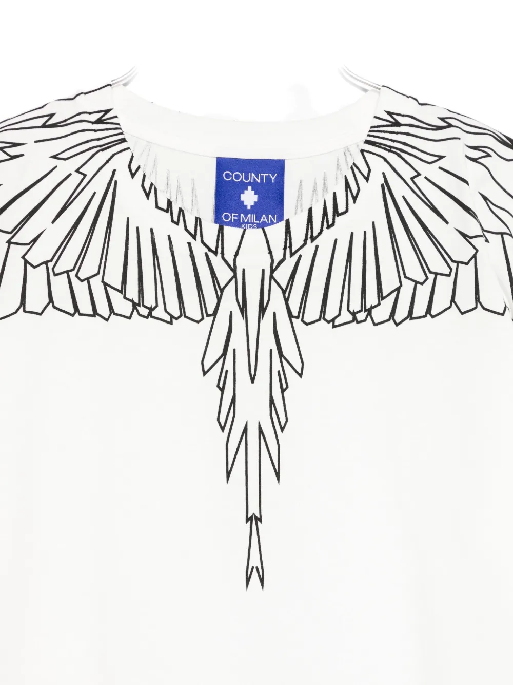 County Of Milan Graphic Crew-neck T-shirt In White
