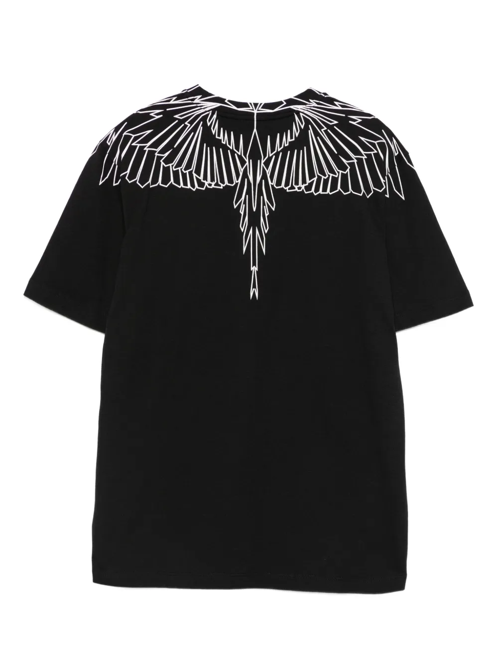 COUNTY OF MILAN KIDS T-shirt met vleugelprint Zwart
