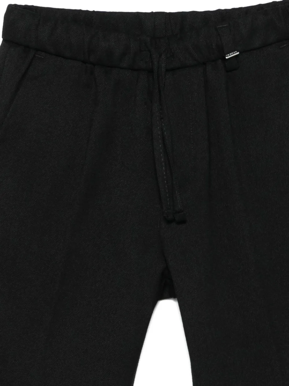 I'm Brian Buttoned Wool-cotton Tracksuit Set In Black