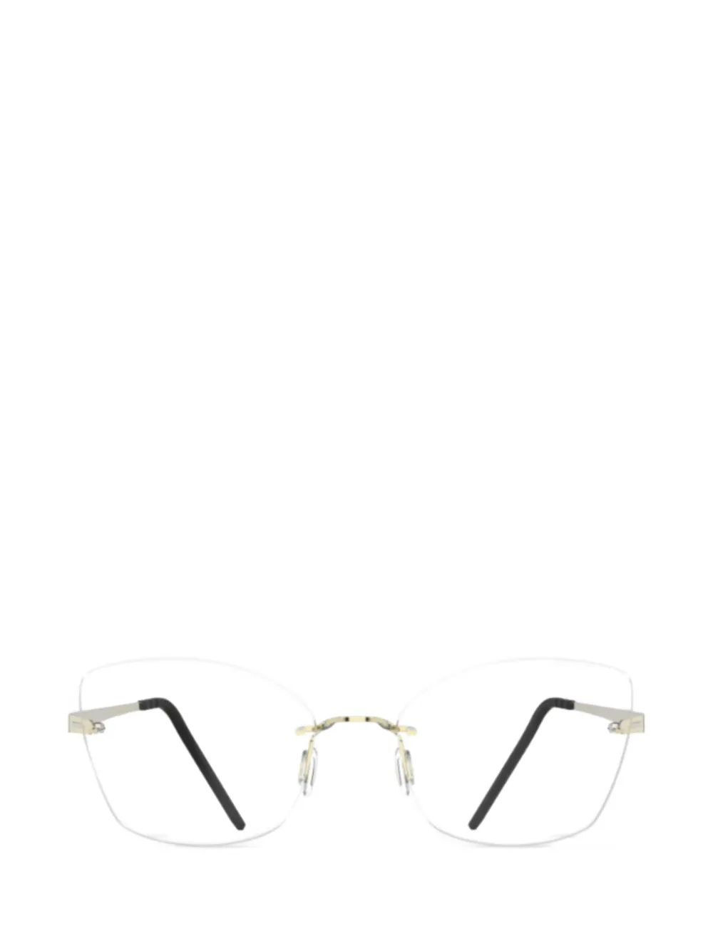 Blackfin Aeroloop light gold glasses - Argento
