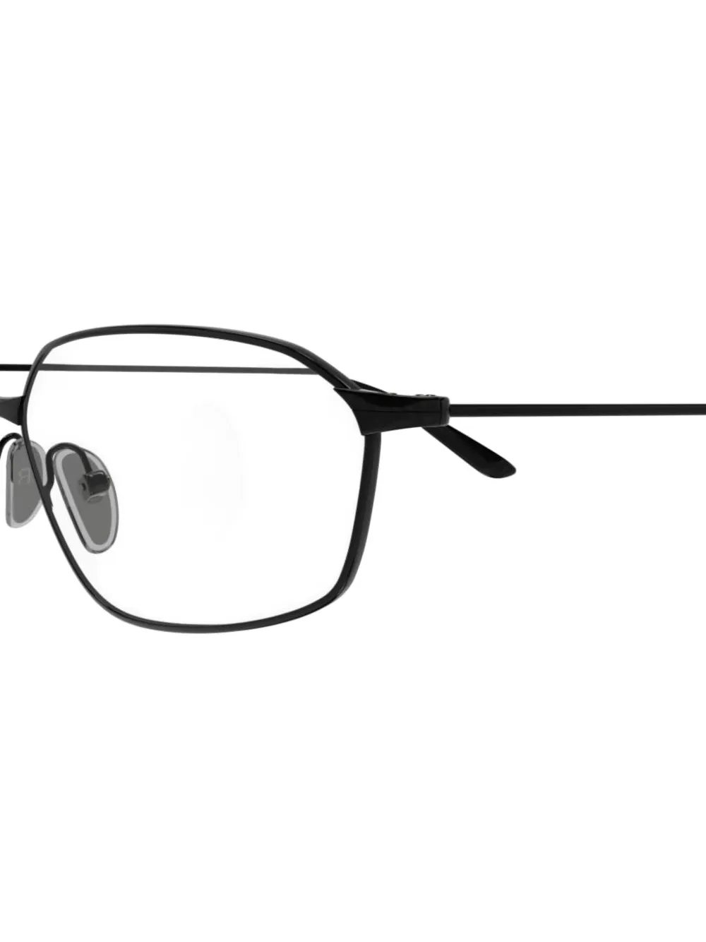 Balenciaga Eyewear Bril met geometrisch montuur Zwart