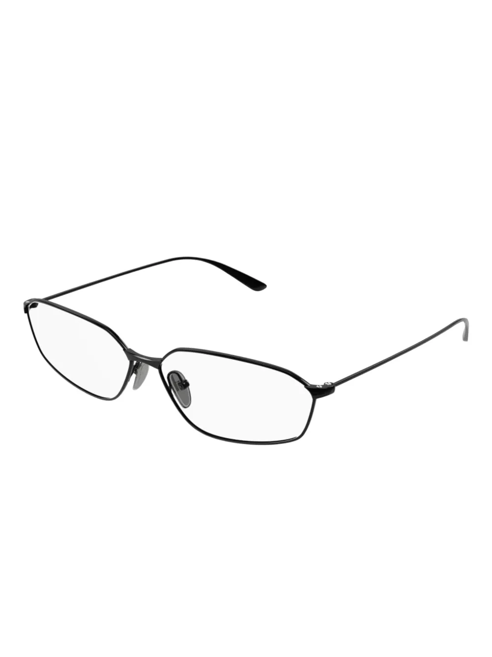 Balenciaga Eyewear Bril met geometrisch montuur Zwart