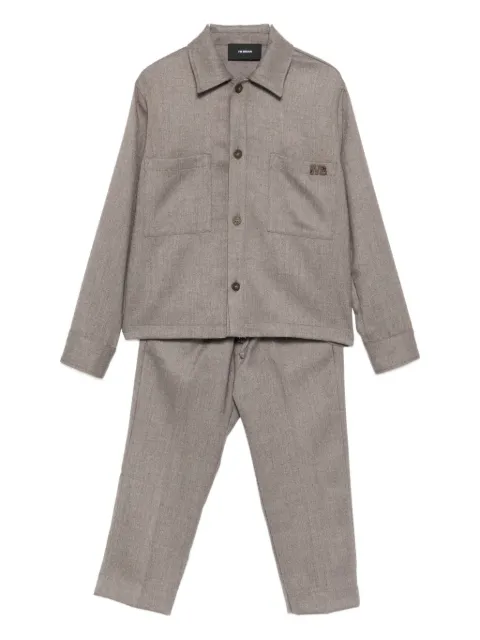 i'm brian wool-cotton tracksuit set