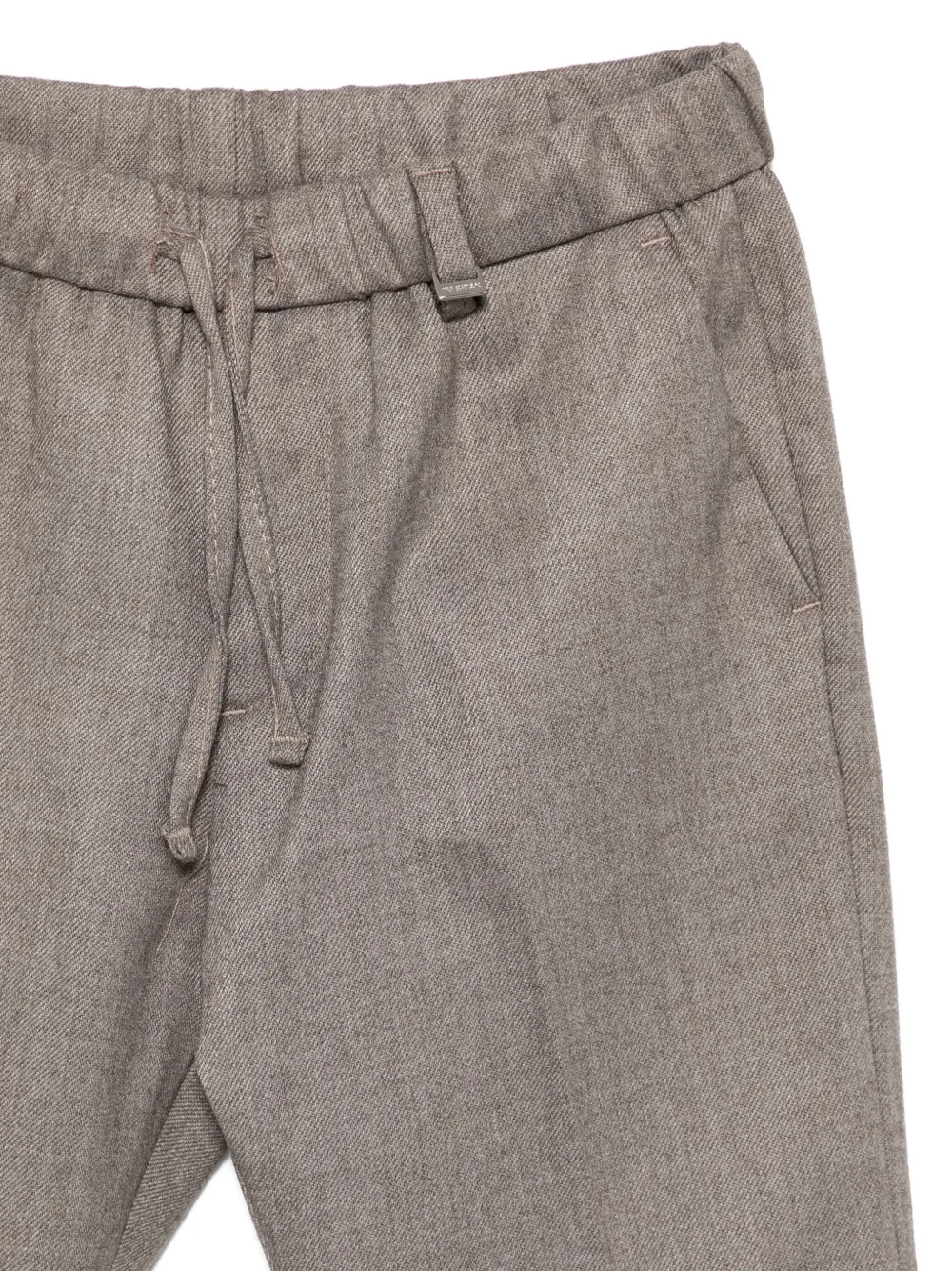 I'm Brian Wool-cotton Tracksuit Set In Brown