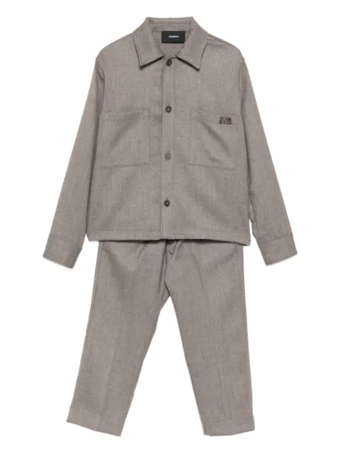 i'm brian wool-cotton tracksuit set