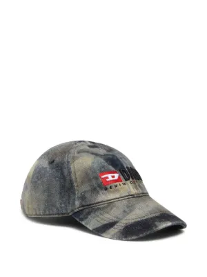 Diesel C-Seymon ダメージ キャップ | ブルー | FARFETCH JP