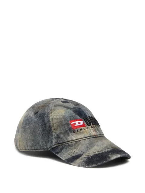 Diesel camouflage-print baseball cap