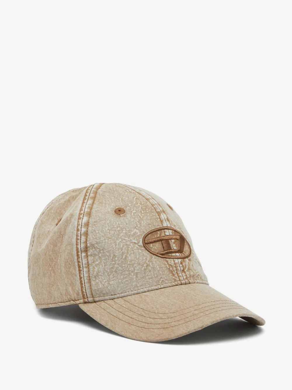 Diesel C-Nyloff logo-embroidery baseball cap | Neutrals | Image 1