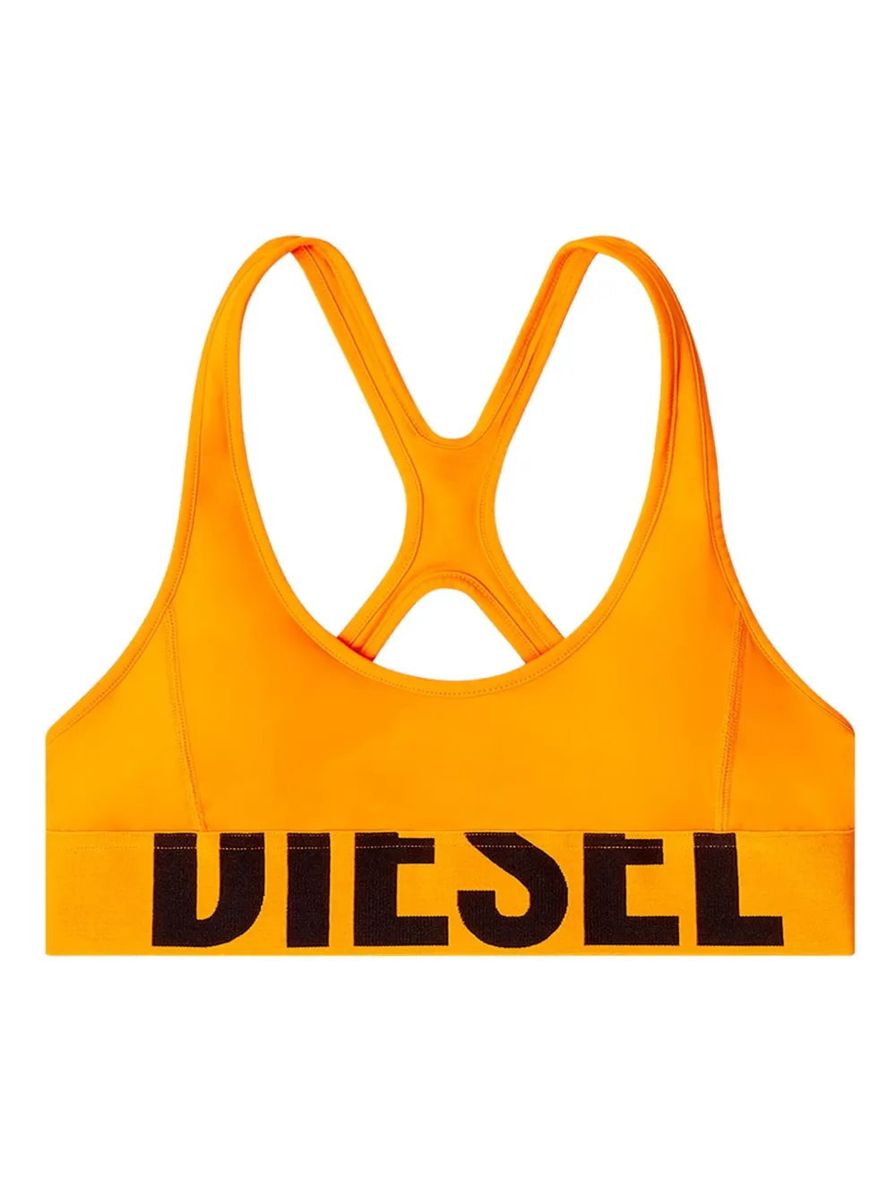 Diesel Allison-D-Pop Sport-BH mit Cut-Out - Orange