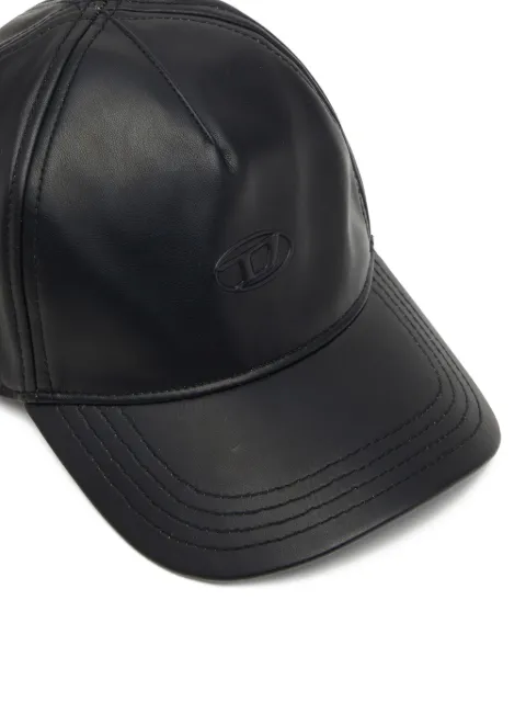Diesel logo-embossed baseball cap