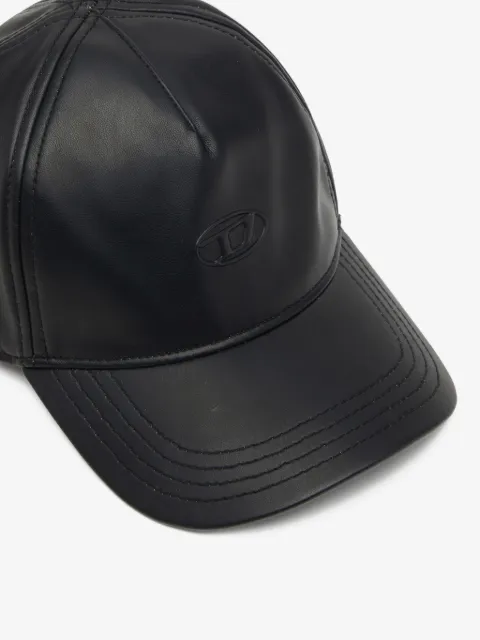 Diesel logo-embossed baseball cap