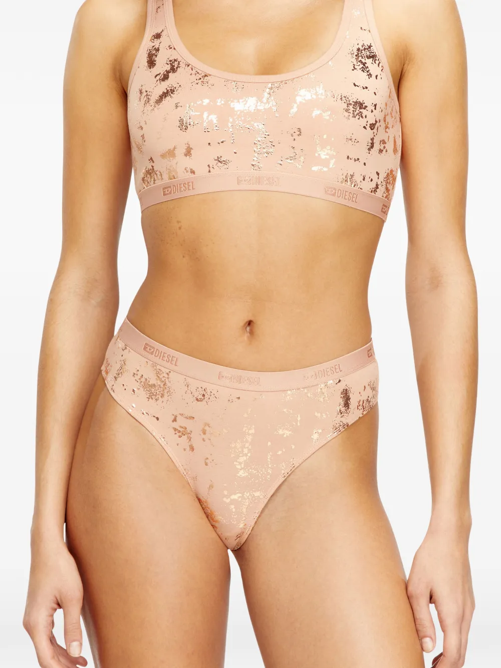 Diesel Stars-Gft thong - Beige