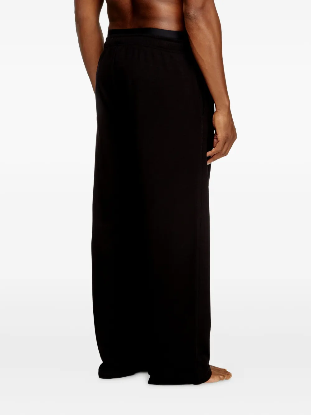 Diesel Bradley-D-Pop broek met logodetail Zwart