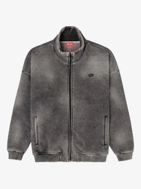 Diesel S-Batel-V1 full-zip embroidered jacket