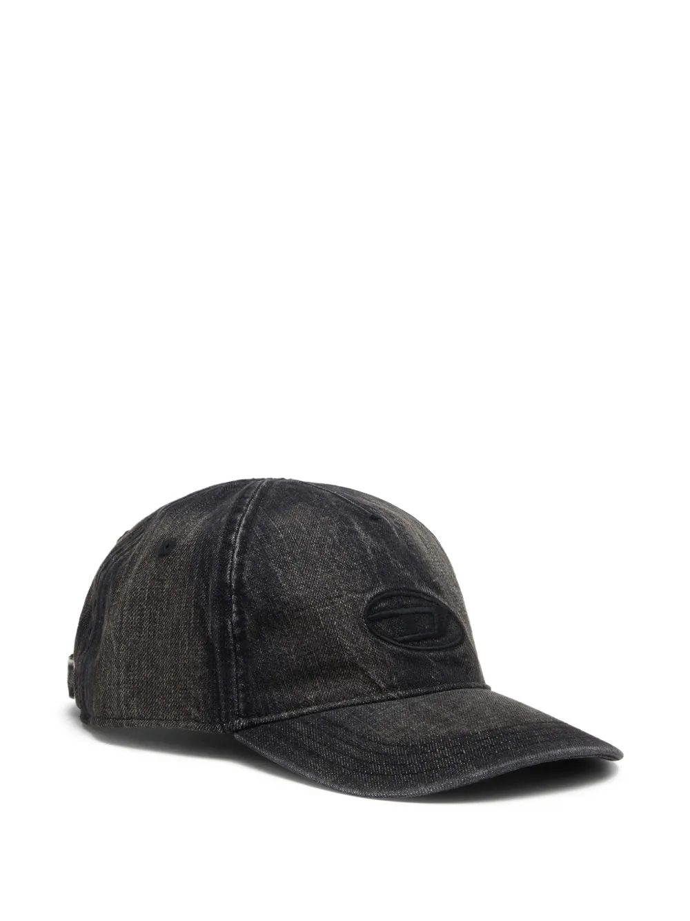 Diesel logo-embroidery baseball cap | Black | Image 1
