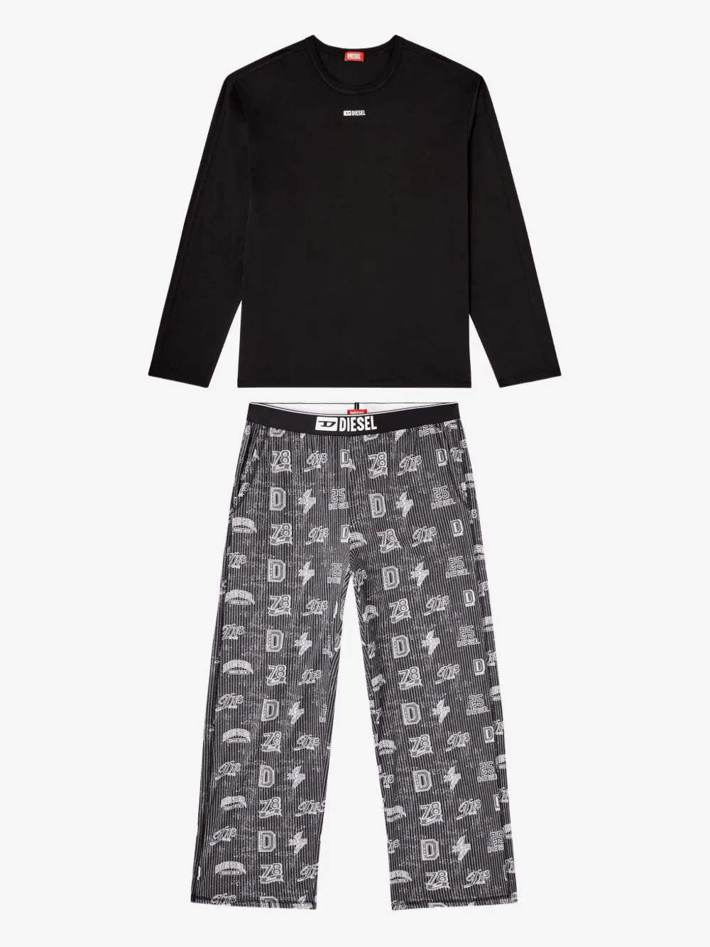 Diesel Nolan-D-Box pyjamas | Black | Image 1