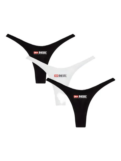Diesel Micro-Punchy-D-Core thong (pack of three)