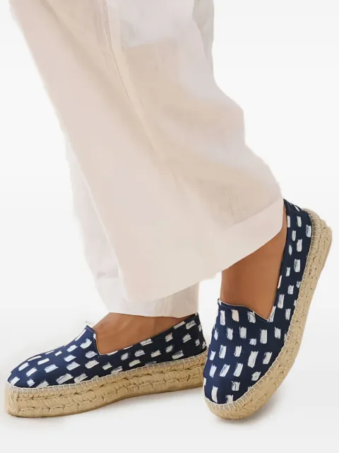 Manebi double-sole patterned espadrilles