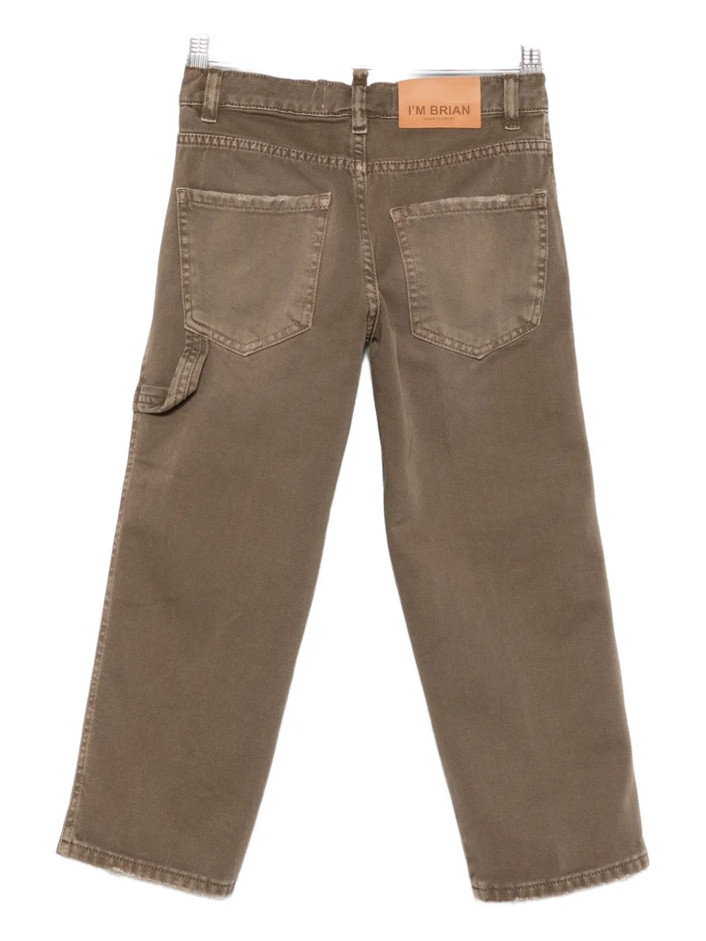 I'm Brian Cotton Jeans In Brown