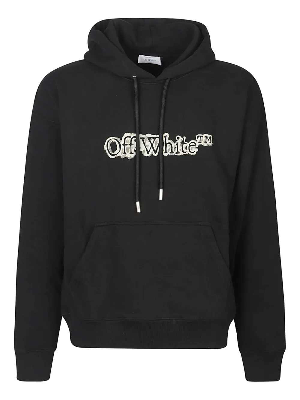 Off-White suéter con capucha y logo estampado | negro | Image 1