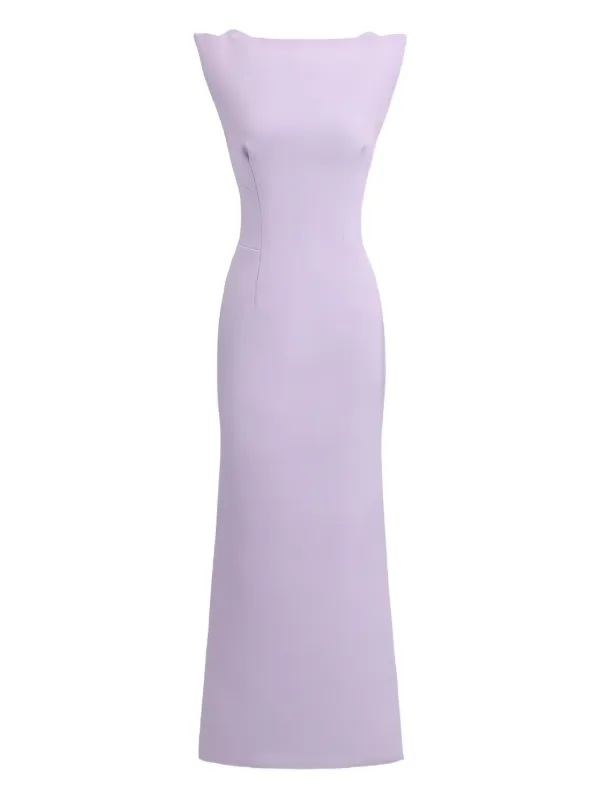 maticevski purple dress Maticevski, Systema draped jersey gown, Women, Purple, US 14, Dresses, Materialmix